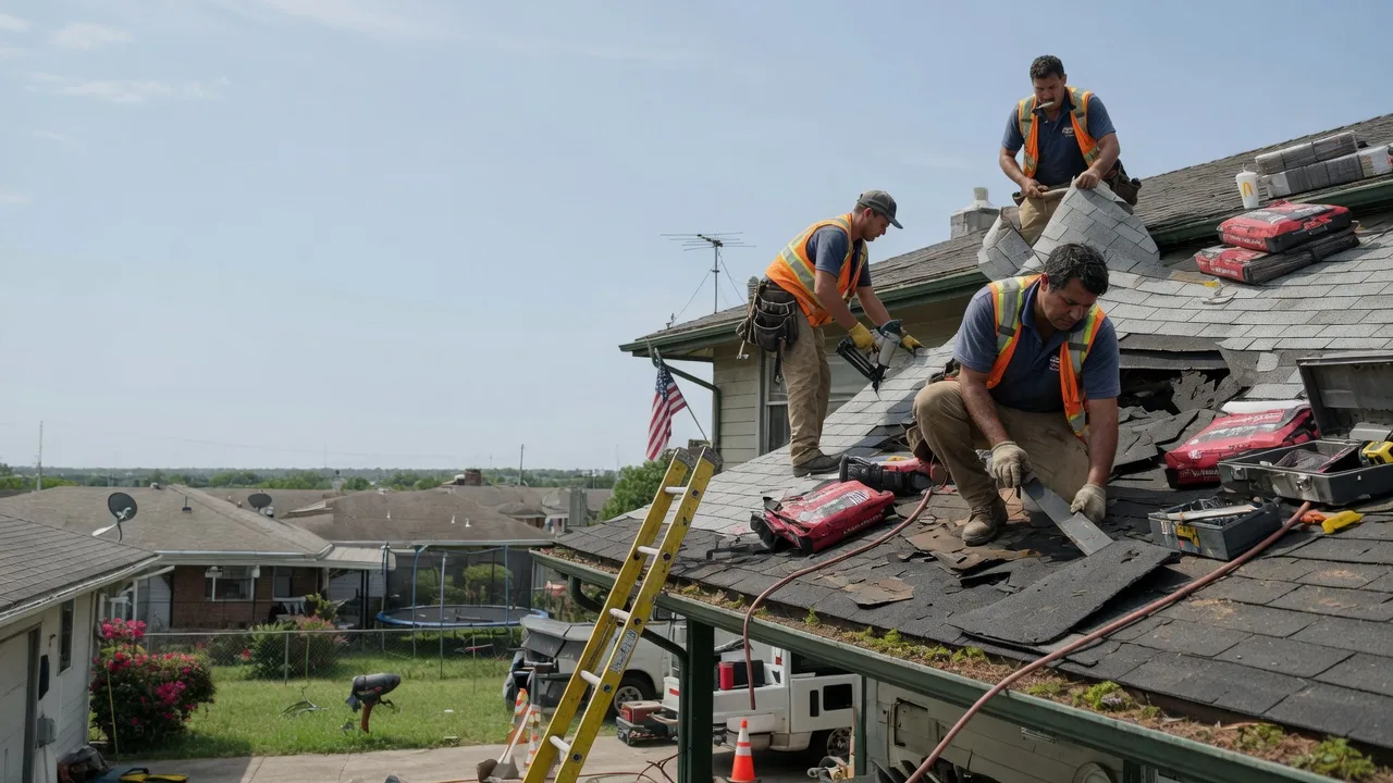 Roof Repair in Yukon, MO near me